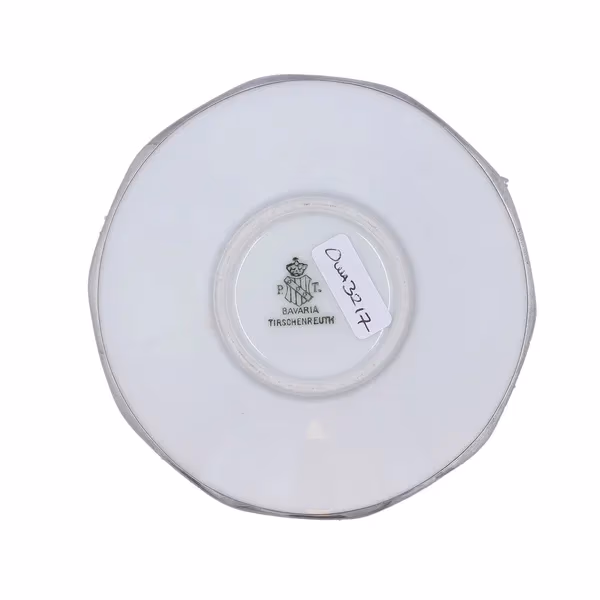 Friedrich Deusch Tirschenreuth Porcelain Cup and Saucer