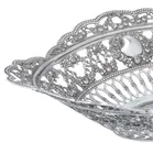 Antique Silver Cherub Basket