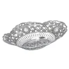 Antique Silver Cherub Basket