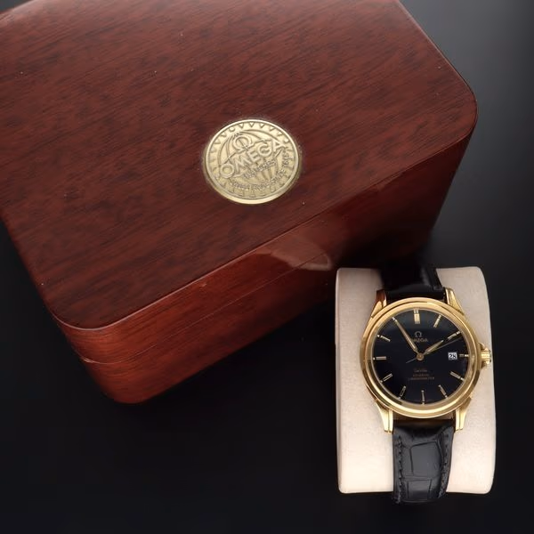 Omega 18ct Yellow Gold De Ville Co-Axial Watch