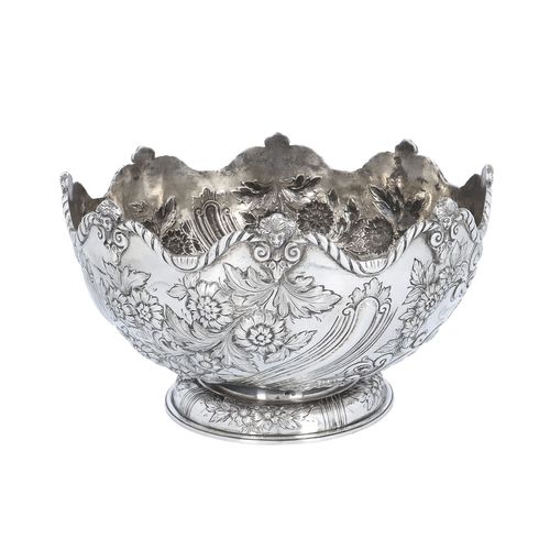 19th Century Large Silver Wine Cooler image-1