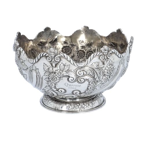 19th Century Large Silver Wine Cooler image-3