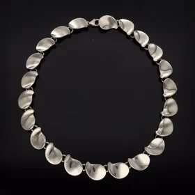 Silver Link Necklet