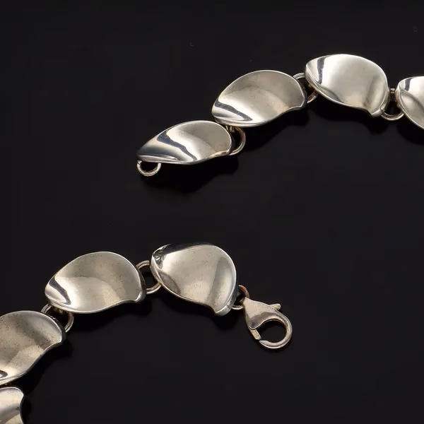 Silver Link Necklet
