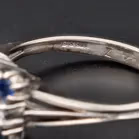 18ct Gold Sapphire and Diamond Ring