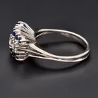 18ct Gold Sapphire and Diamond Ring