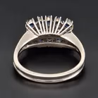 18ct Gold Sapphire and Diamond Ring
