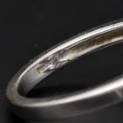 18ct White Gold Amethyst & Diamond Ring