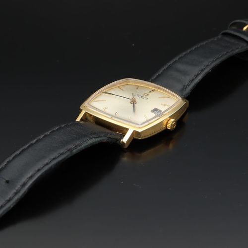 Retro 18ct Gold Omega Automatic Watch image-5