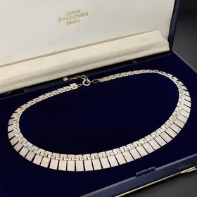 Continental Silver Necklace