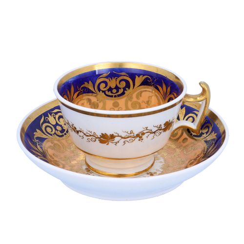 Early 19th Century Ridgeway Teacup and Saucer image-1