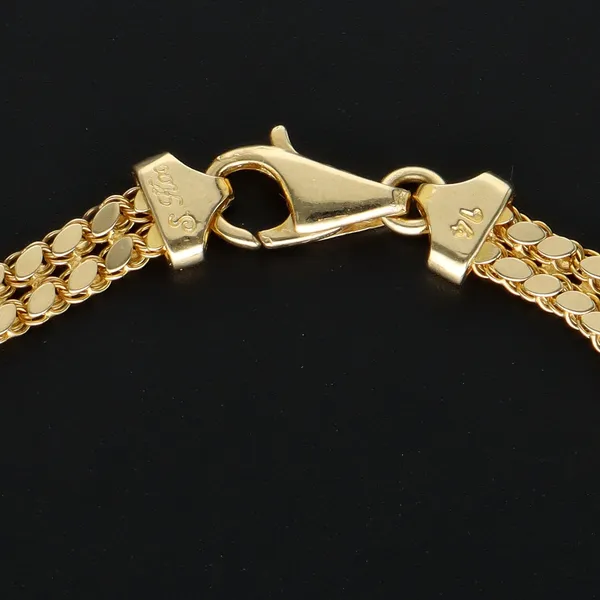 14ct Gold Sapphire Bracelet