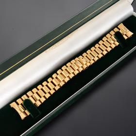 Heavy 18ct Yellow Gold Rolex President Bracelet