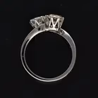18ct Gold Brown and White Diamond Ring