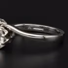 18ct Gold Brown and White Diamond Ring