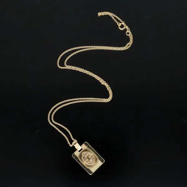 9ct Gold Pisces Pendant