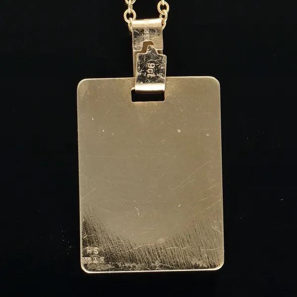9ct Gold Pisces Pendant