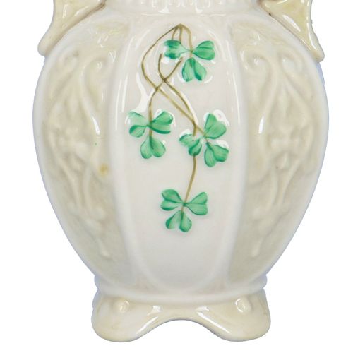 Belleek Shamrock Vase image-3