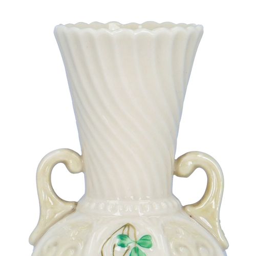 Belleek Shamrock Vase image-4