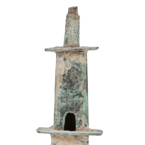 Song Dynasty Bronze Model of a Watchtower image-5