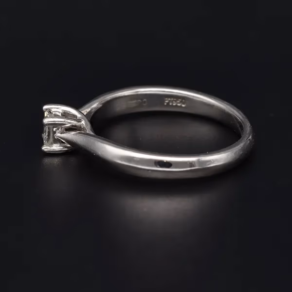 Platinum Princess Cut Diamond Ring