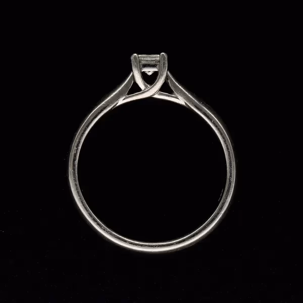 Platinum Princess Cut Diamond Ring