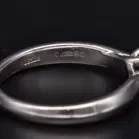 Platinum Princess Cut Diamond Ring