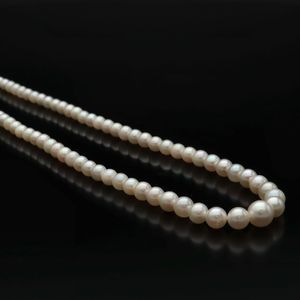 9k Gold Clasp Graduated Cultured Pearls