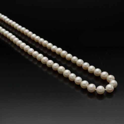 9ct Gold Clasp Cultured Pearls image-1