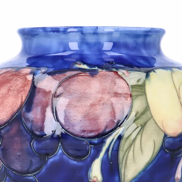 Very Large Early 20th Century William Moorcroft Wisteria Vase