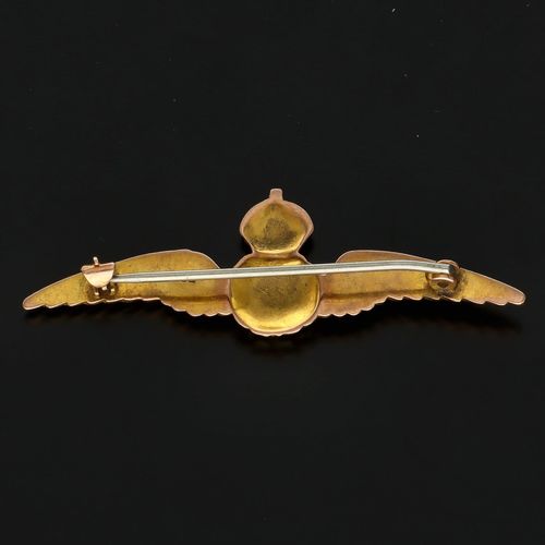 Early 20th Century 9ct Gold RAF Sweetheart Brooch image-4