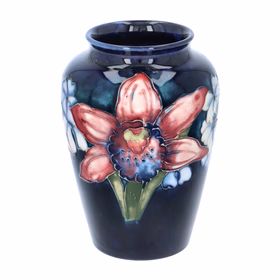 Moorcroft Pottery Orchid Vase
