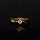 9ct Gold Diamond Ring