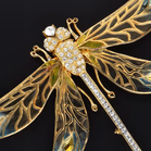 Bill Skinner Dragonfly Brooch