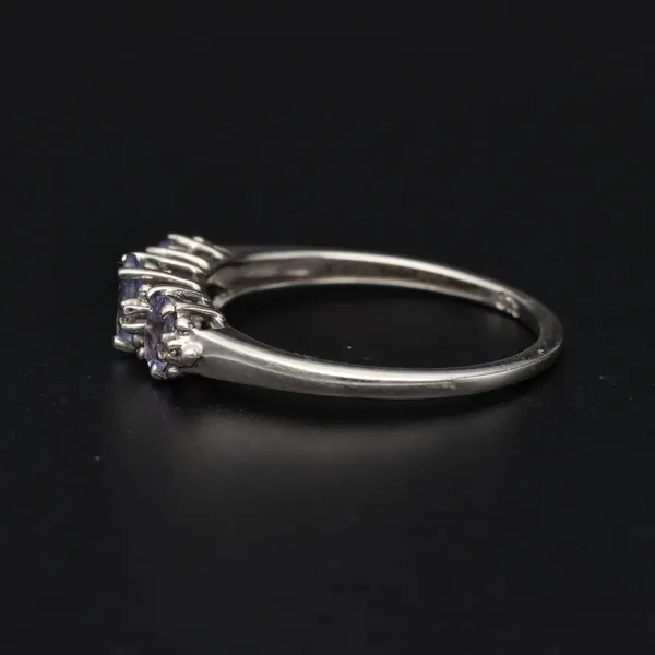 Gold Tanzanite Diamond Ring