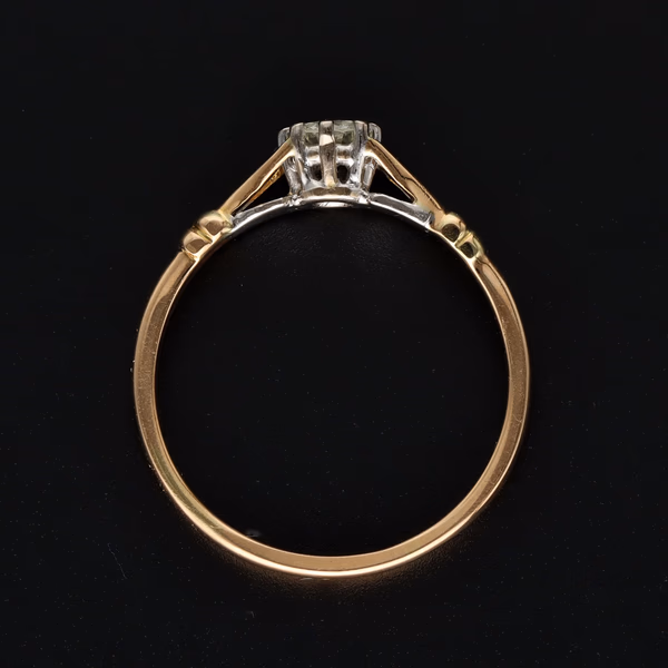 18ct Gold Diamond Solitaire Ring