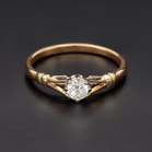 18ct Gold Diamond Solitaire Ring