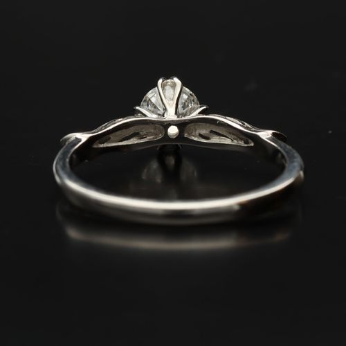 Vintage Solitaire Diamond Ring image-4