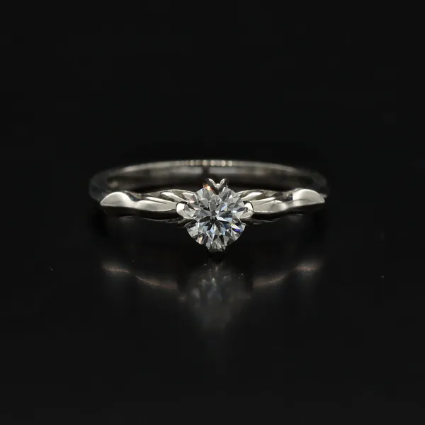 Vintage Solitaire Diamond Ring