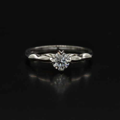 Vintage Solitaire Diamond Ring image-2