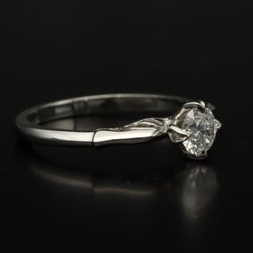 Vintage Solitaire Diamond Ring