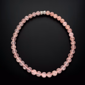 14ct Gold Rose Quartz Healing Necklace