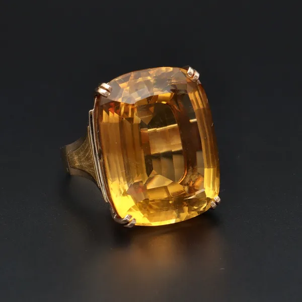 1970’s Citrine Dress Ring