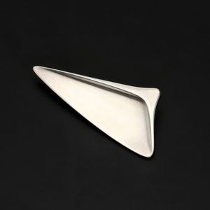 Georg Jensen Silver Boat Sail Brooch