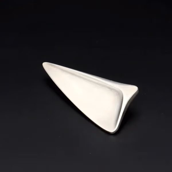 Georg Jensen Silver Boat Sail Brooch