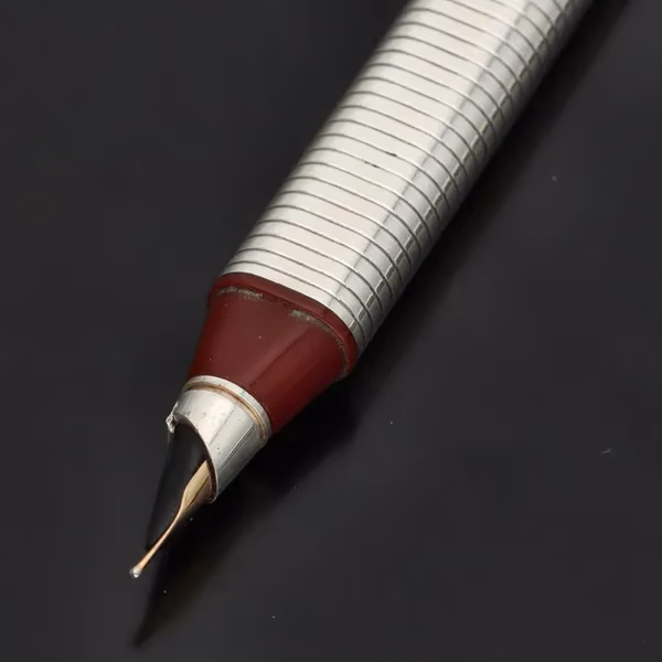 Vintage Silver Cartier Trinity Oval Fountain Pen