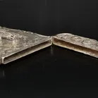 Victorian Nathaniel Mills Silver CastleTop York Minster Card Case