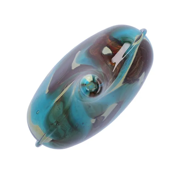 Mdina Glass Lollipop Vase