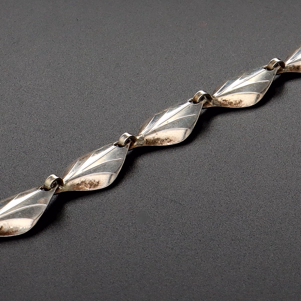 Vintage Danish Sterling Silver Necklace