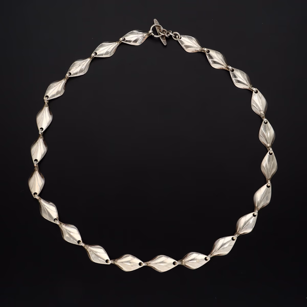 Vintage Danish Sterling Silver Necklace
